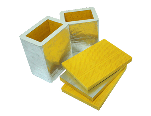 WDGL Single-sided aluminum foil glass fiber composite air duct