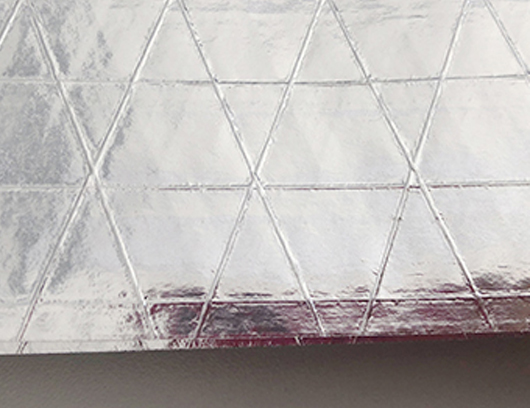 F50 imported fireproof single-sided reinforced aluminum foil