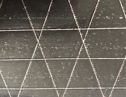 W38-II imported flame retardant black coated aluminum foil