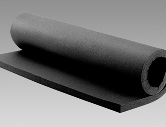 Slow rebound rubber