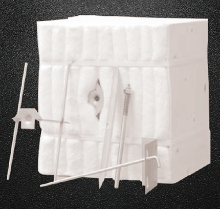 Ceramic fiber module