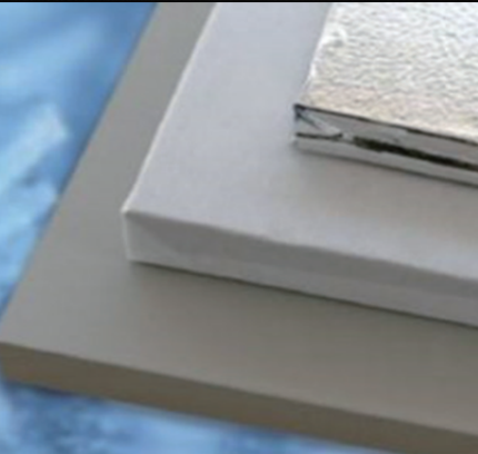 Nanoporous insulation board